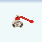 Кран 3-ходовой шар 1/2-1/2-1/2 г/г/г VALTEC Тип-Т 
