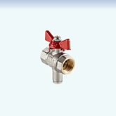 Кран шар. д/подключения датчика температуры 1/2" VALTEC