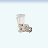 Клапан ручной угловой 3/4" (компактный) VALTEC
