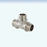Тройник VALTEC 1/2" нар/нар/нар ник. 