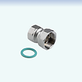 Полусгон прямой с накидной гайкой 3/4"вр/1/2"вн  VALTEC 