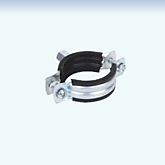 Хомут оцинк. с epdm M8/10 104-112мм 2S