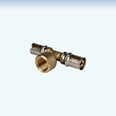 Тройник прес. STOUT(APE) 20х1/2"х20 вр