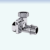 Кран шар. 1/2"х3/4"х1/2 д/подкл. сантех. приборов V&G