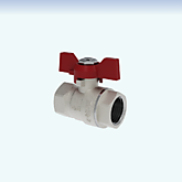 Кран шар. 1/2" вн-вн Optima бабочка V&G