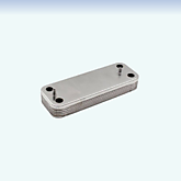 Теплообменник вторичный ГВС АНАЛОГ Baxi 12 пл. 156мм (5686660/5686670) Era 02312AX1