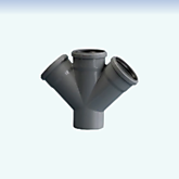 Крестовина ПП 1-пл. 110х110х110/45