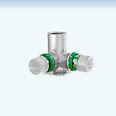 Водорозетка двойная Comap 16-1/2" вр. Пресс латунь
