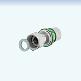 Муфта-пресс с НГ Comap 16-3/4" плоскость латунь