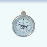 Термометр биметал. ТБП-Т Ду63 осев.подкл. 1/2 (0-120С) L=50