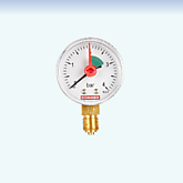 Манометр 1/4" 4 бар рад. корпус Dn 50мм ROMMER