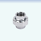 Муфта  разъемн. VALTEC 1/2" вн/вн хром