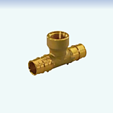 Тройник Uponor Q&E 20х1/2х20 ВР латунь