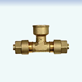 Тройник соединительный 20х3/4"х20 вр Pexal