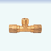 Тройник соединительный 20х1/2"х20 нр Pexal