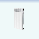 Радиатор алюм. SOLUR PREMIUM 500/80 (180Вт) 1,26кг